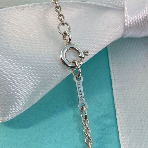 Tiffany & Co. Elsa Peretti Open Heart Necklace – 22mm 5.8g 16” - Picture 4 of 7